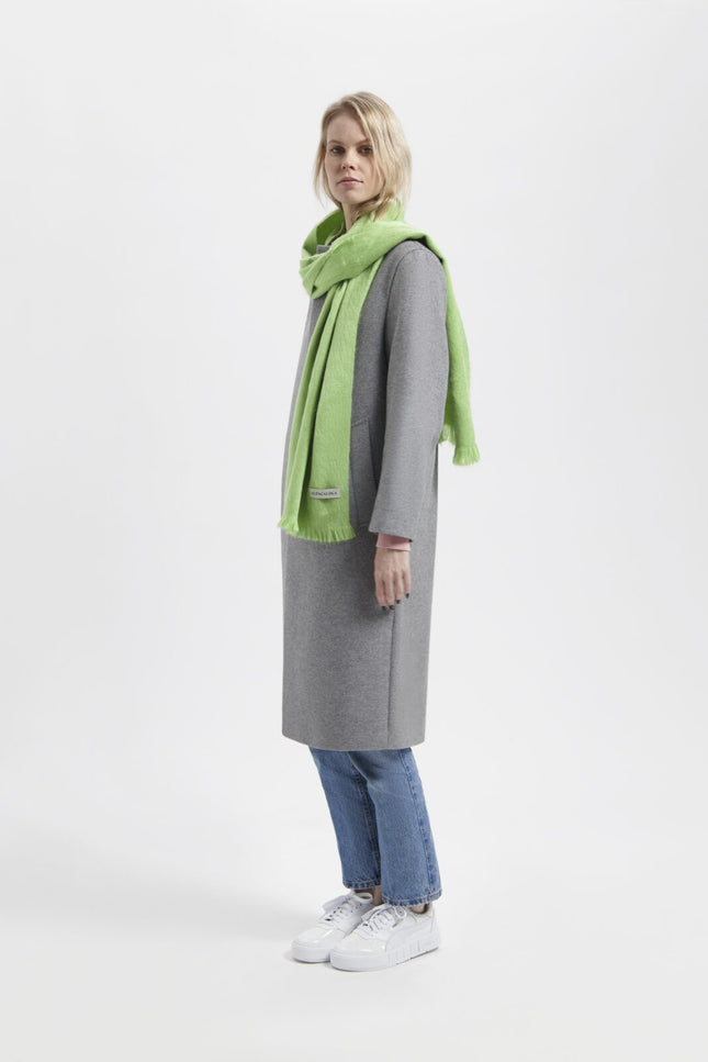 Alpaca Loca | Slim Scarf Limestone Green