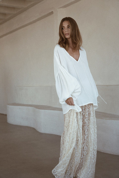 A Perfect Nomad | Lace Slip Skirt
