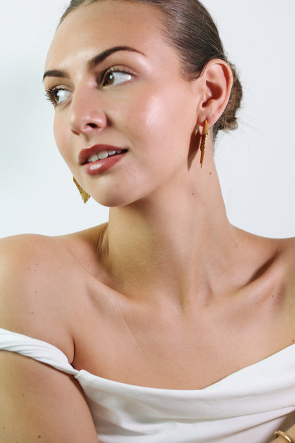 Miss Cecilia | Vega Fringe Earrings