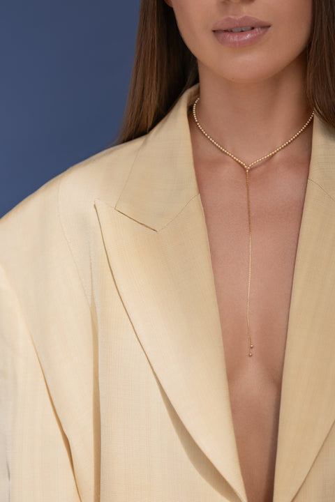 Pas de Marque | Gold-filled choker Le Serpent