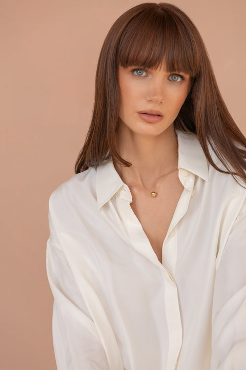 Pas de Marque | Gold-filled necklace La Boule