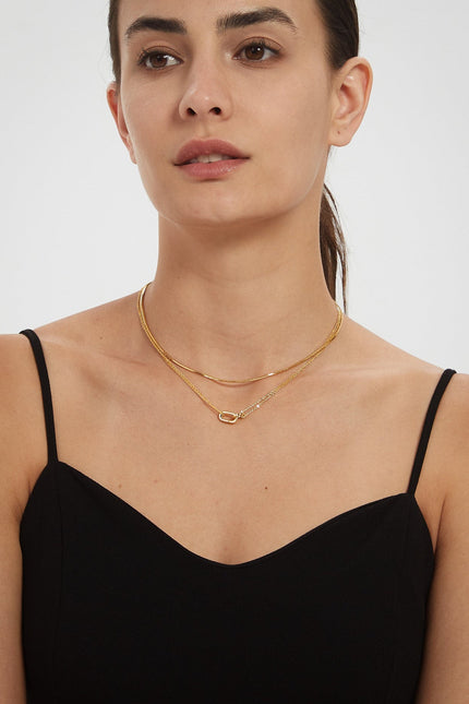 Miss Cecilia | Eternal Chain Link Necklace