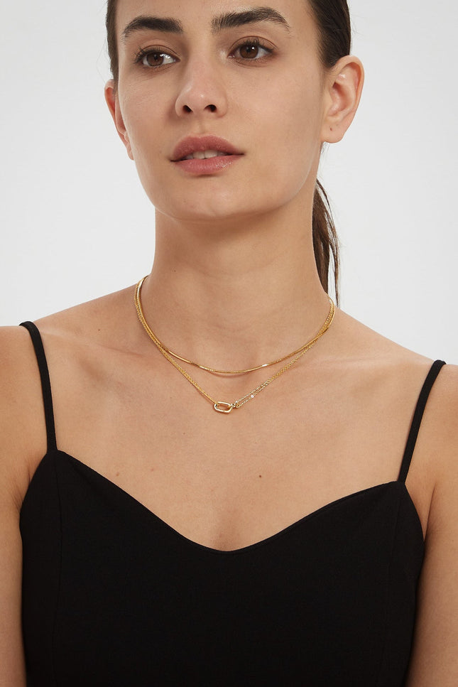 Miss Cecilia | Eternal Chain Link Necklace