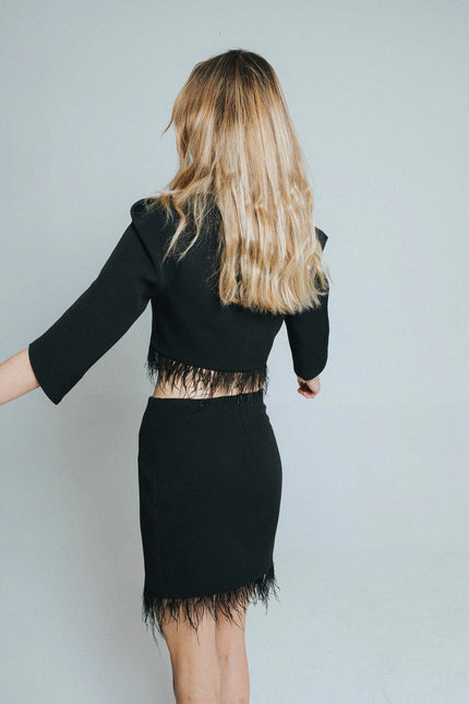 Five p.m. | Hibiscus Blazer & Skirt Set