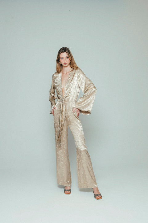 Five p.m. | Mimosa Jumpsuit Beige