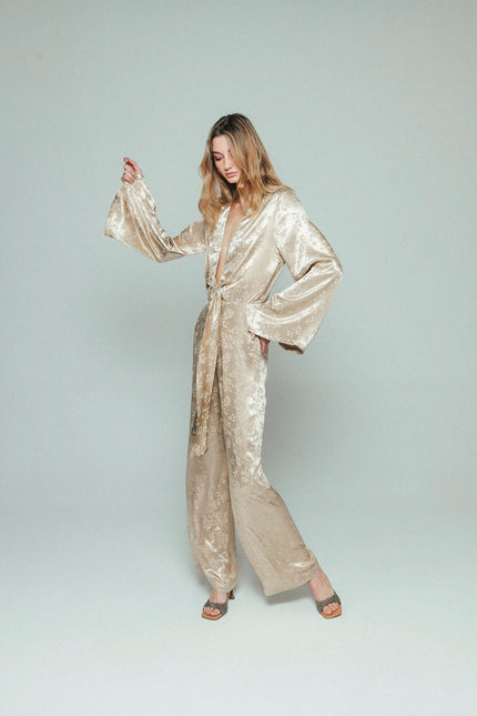Five p.m. | Mimosa Jumpsuit Beige
