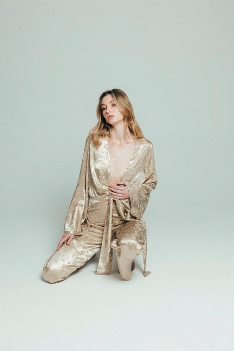 Five p.m. | Mimosa Jumpsuit Beige