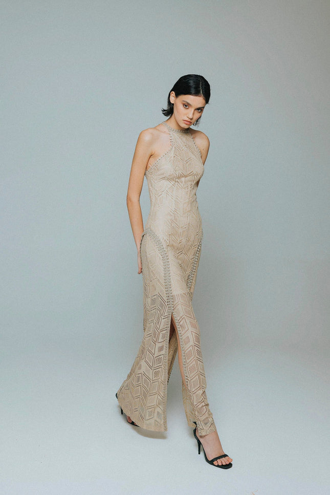 Five p.m. | Kalmia Maxi Dress Beige