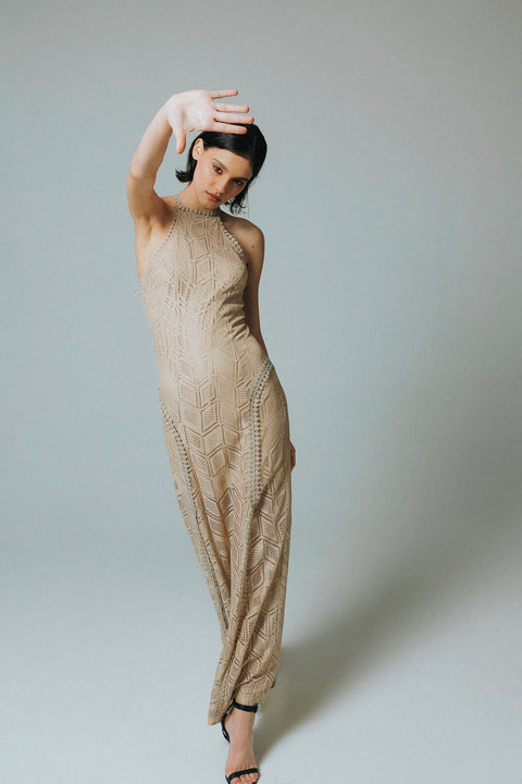 Five p.m. | Kalmia Maxi Dress Beige