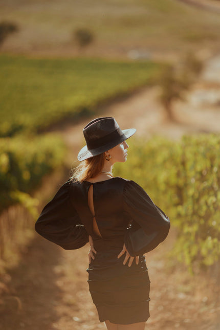 Five p.m. | Pinot Noir Mini Dress
