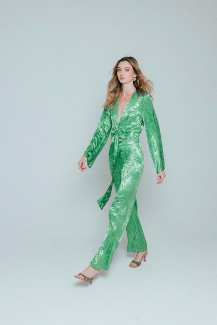 Five p.m. | Mimοsa Jumpsuit Green