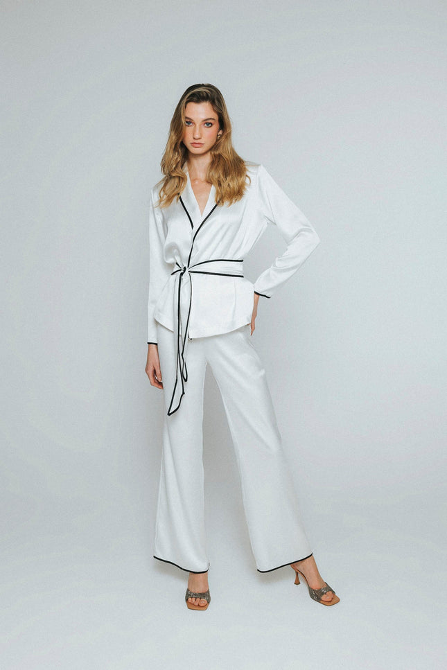 Five p.m. | Cyclamen Suit Set White