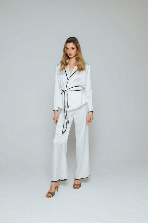 Five p.m. | Cyclamen Suit Set White