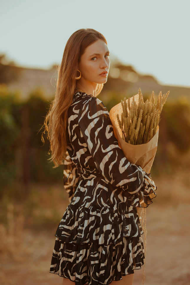 Five p.m. | Espresso Martini Mini Dress Black
