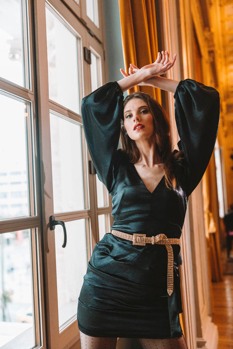 Five p.m. | Pinot Noir Mini Dress