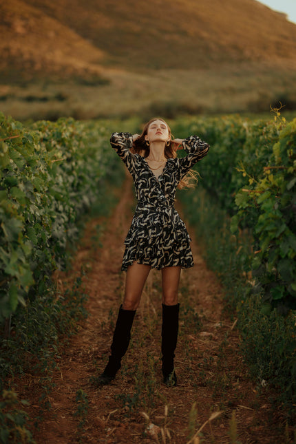Five p.m. | Espresso Martini Mini Dress Black