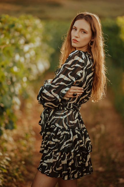 Five p.m. | Espresso Martini Mini Dress Black