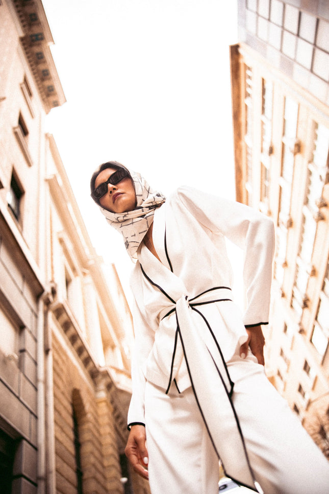 Five p.m. | Cyclamen Suit Set White