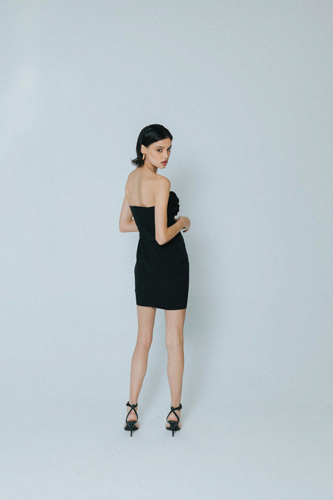 Five p.m. | Lotus Mini Dress Black