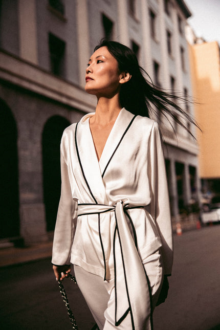 Five p.m. | Cyclamen Suit Set White