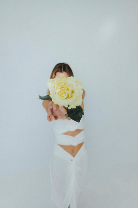 Five p.m. | Rose Midi Dress white