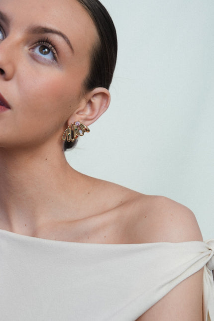 Miss Cecilia | Aurora Wing Earrings