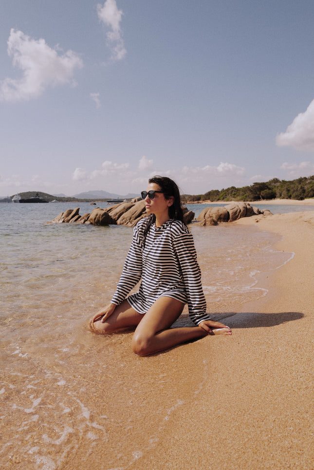 Striped Organic Cotton Long-sleeve NICA