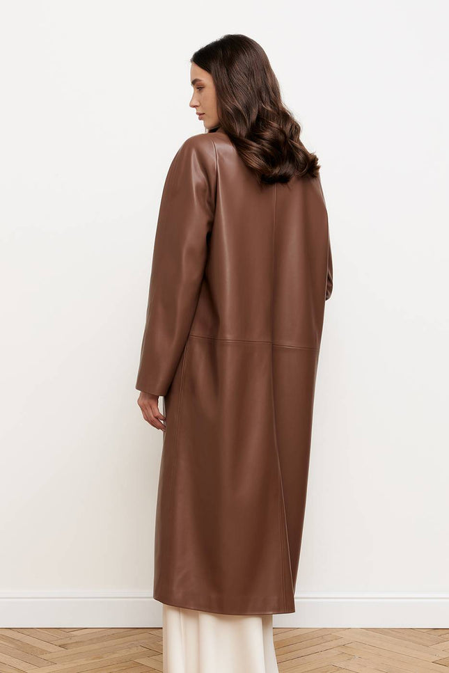 Kolosova | BROWN RAINCOAT
