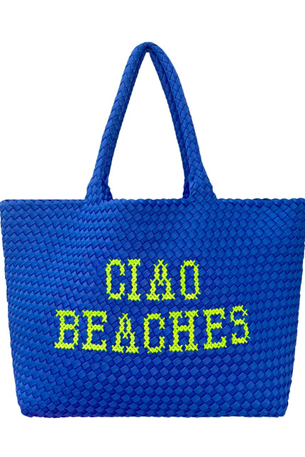 Lilly Loves | New Blue Ciao Beaches Handbag