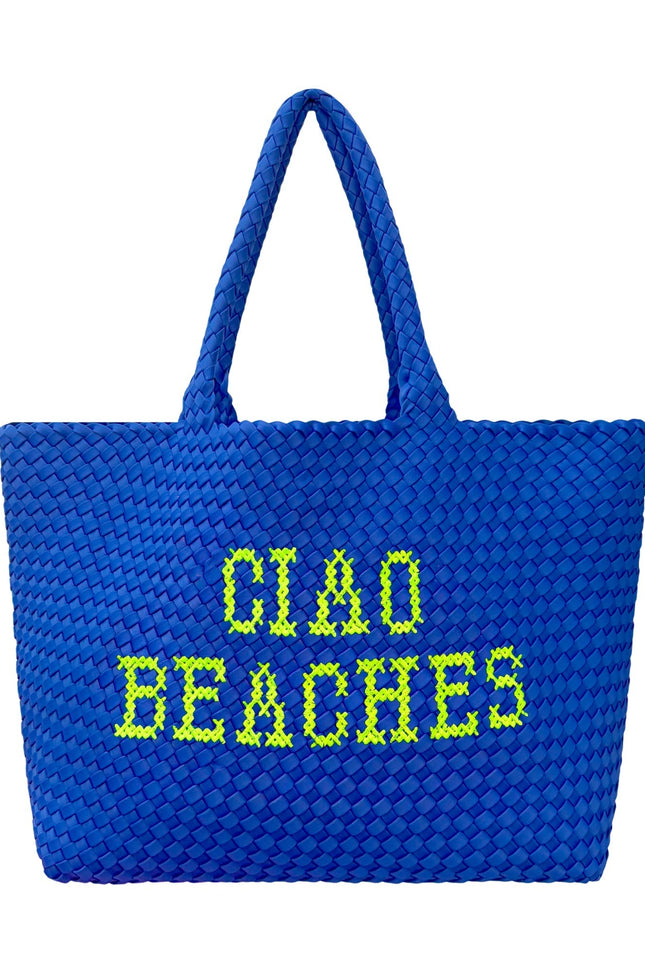 Lilly Loves | New Blue Ciao Beaches Handbag