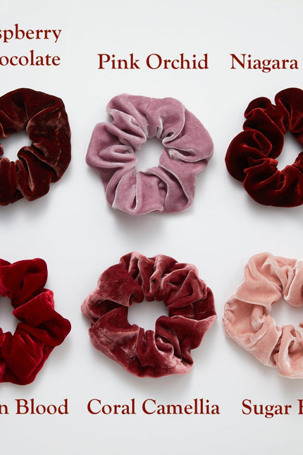 Soft Strokes Silk | Velvet Handmade Lipstick Hair Band