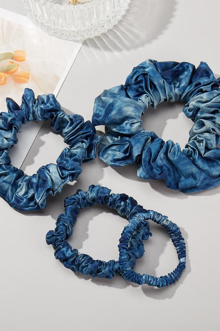 Soft Strokes Silk | Plant Tie Dye Hair Band