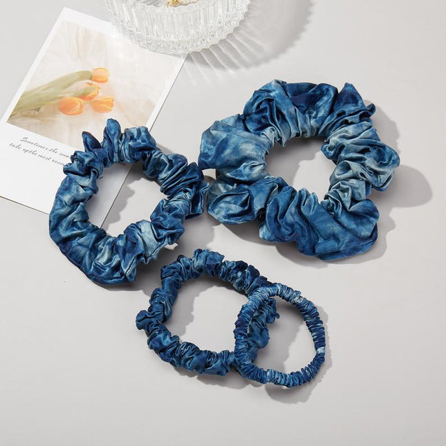 Soft Strokes Silk | Plant Tie Dye Hair Band