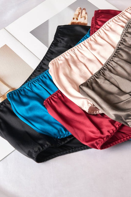 Soft Strokes Silk | Taupe Float French Cut Panties