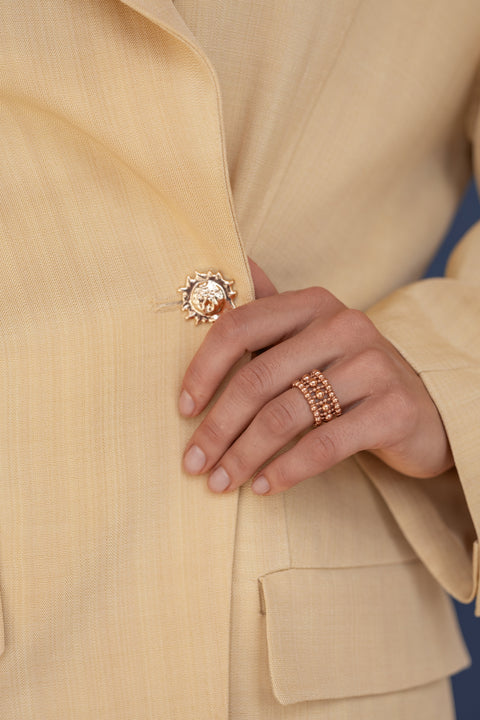 Pas de Marque | Rose gold-filled ring La Bague Mini