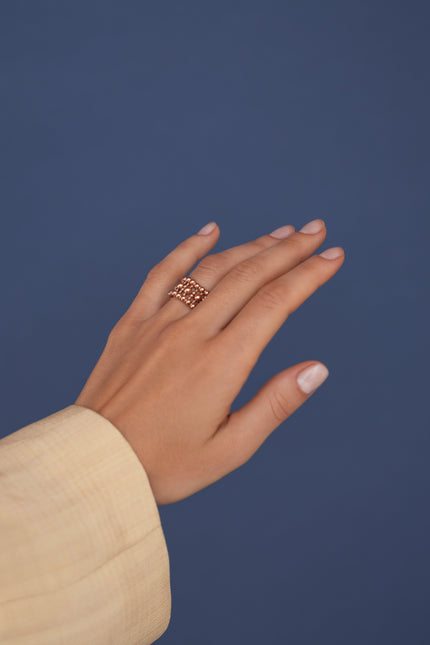 Pas de Marque | Rose gold-filled ring La Bague Mini