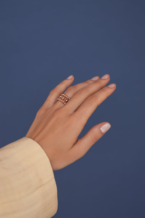 Pas de Marque | Rose gold-filled ring La Bague Mini