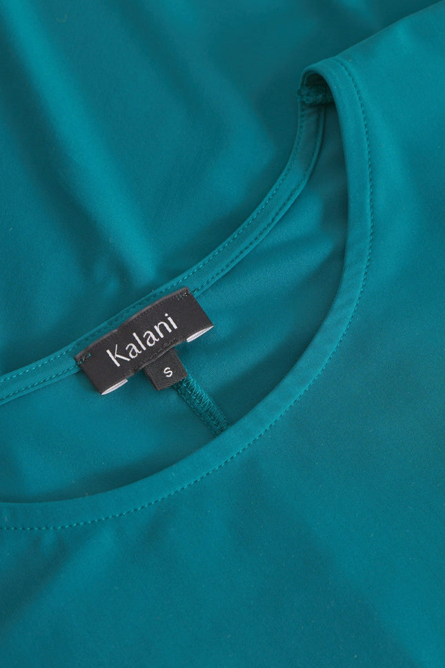 Kalani sunwear I Mykonos UV Top Teal