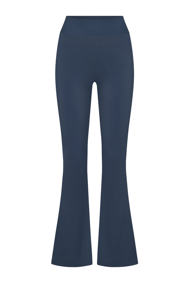 Kalani sunwear I Miami Sculpt UV Flare Leggings Midnight Blue