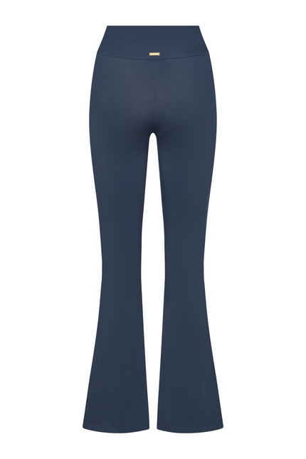 Kalani sunwear I Miami Sculpt UV Flare Leggings Midnight Blue