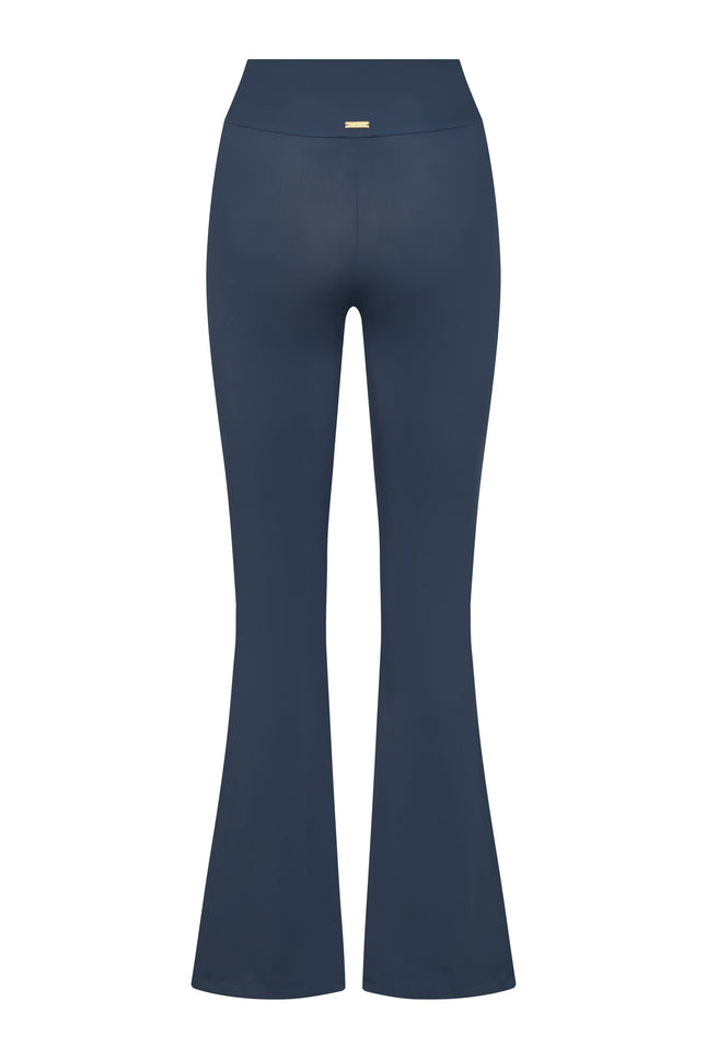 Kalani sunwear I Miami Sculpt UV Flare Leggings Midnight Blue
