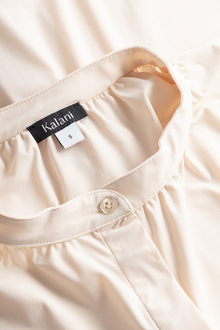 Kalani sunwear I Milano UV Blouse Nude