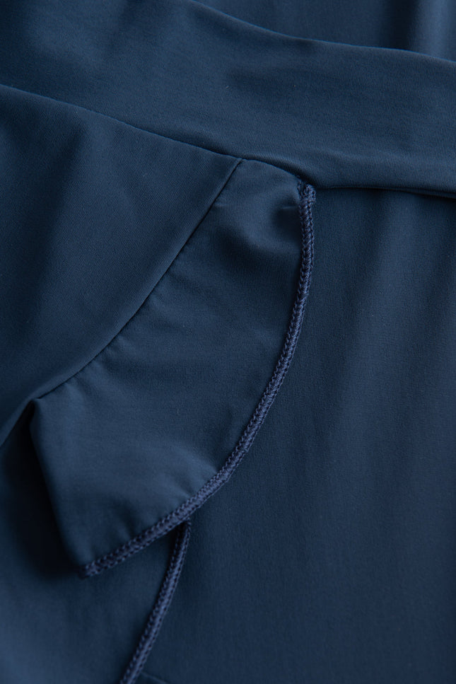 Kalani sunwear I Rio UV Wrap Skirt Navy