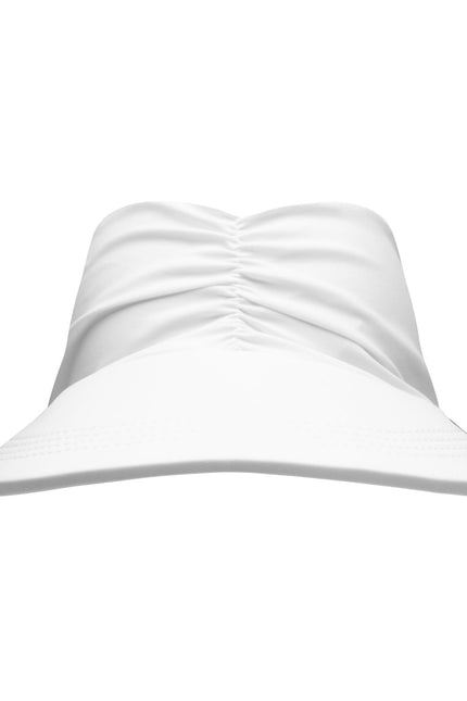 Kalani sunwear I Capri Reversible UV Visor White/Nude