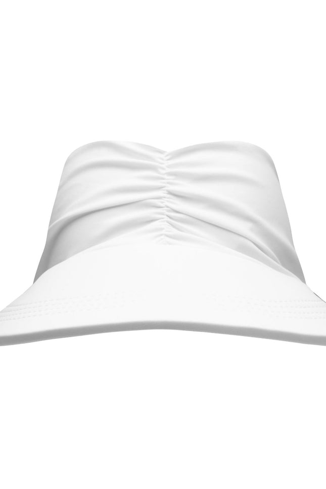 Kalani sunwear I Capri Reversible UV Visor White/Nude