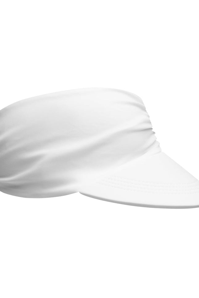 Kalani sunwear I Capri Reversible UV Visor White/Nude