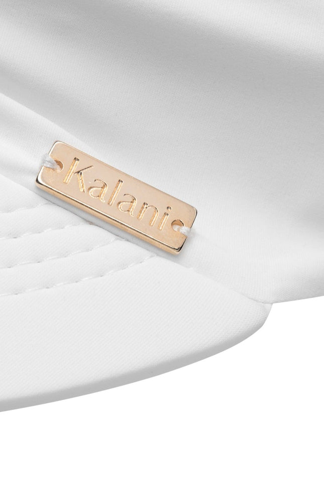 Kalani sunwear I Capri Reversible UV Visor White/Nude