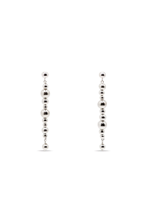 Pas de Marque | 925 sterling silver earrings La Chenille