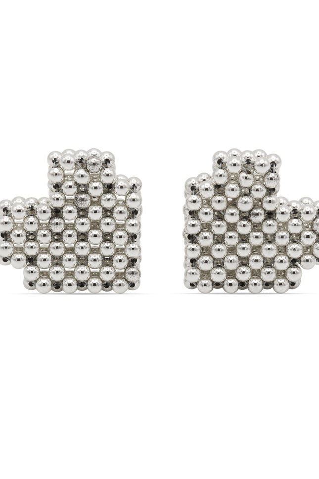 Pas de Marque | 925 sterling silver earrings Cœur Soufflé