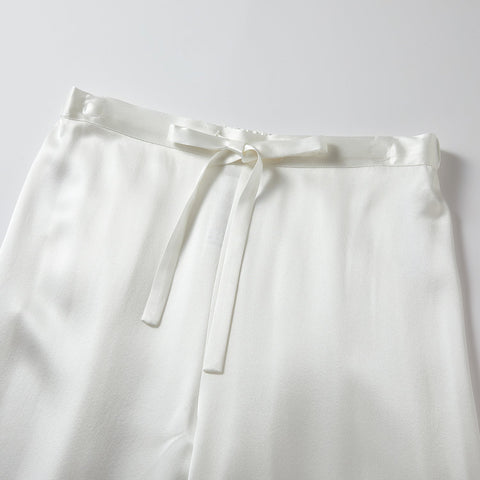 Soft Strokes Silk | Daffodils Long Sleeve Pyjamas Set